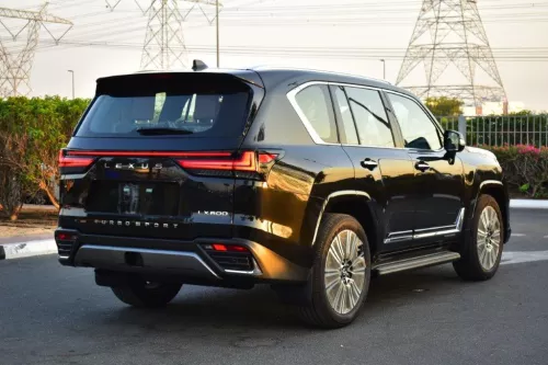 LEXUS LX600 2025 MODEL YEAR TURBO SPORT PLUS ML BLACK COLOR EXTERIOR