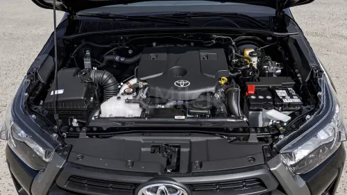 TOYOTA HILUX Double Cabin 2.4L 2026 MODEL YEAR BLACK COLOR EXTERIOR