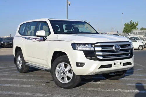 TOYOTA LAND CRUISER 300 GXR 2025 MODEL YEAR DIESEL TWIN TURBO WHITE COLOR