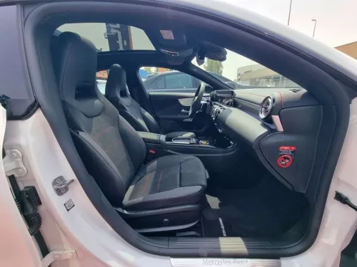 Mercedes-Benz CLA 200 AMG Std 2.0L Petrol 2025 Model Year White Color Exterior 