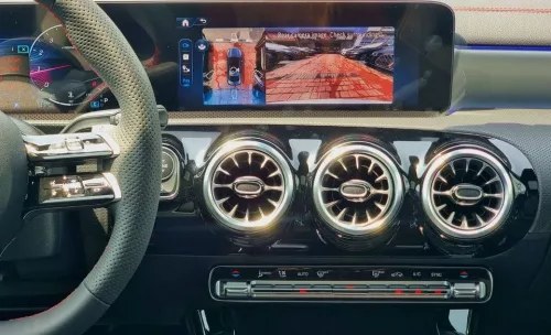 Mercedes-Benz CLA 200 AMG Std 2.0L Petrol 2025 Model Year White Color Exterior 
