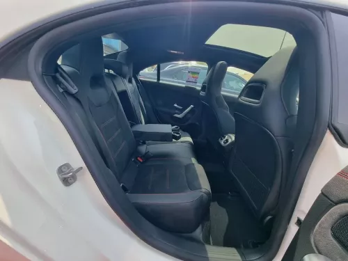 Mercedes-Benz CLA 200 AMG Std 2.0L Petrol 2025 Model Year White Color Exterior 
