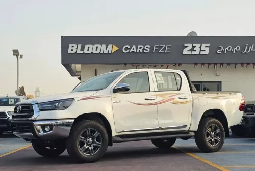 Toyota Hilux GLX 2.4L 4WD Diesel 2025 Model Year White Color Exterior 