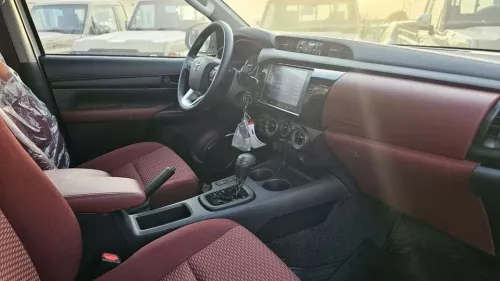 Toyota Hilux GLX 2.4L 4WD Diesel 2025 Model Year White Color Exterior 