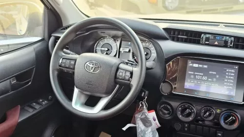 Toyota Hilux GLX 2.4L 4WD Diesel 2025 Model Year White Color Exterior 