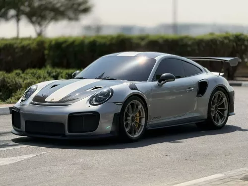 Porsche 911 GT2 RS 3.8L GCC Specs V6 2018 Model Year Silver Color Exterior