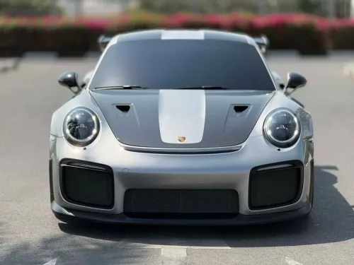 Porsche 911 GT2 RS 3.8L GCC Specs V6 2018 Model Year Silver Color Exterior