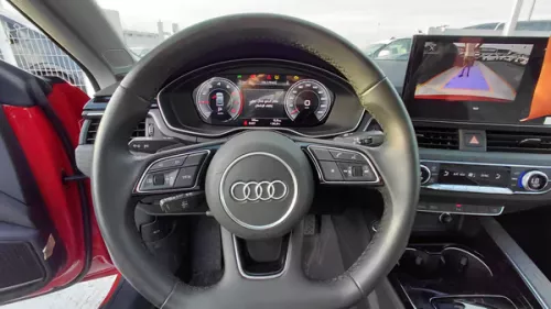 Audi A5 S Line 2.0L Petrol 2025 Model Year Red Color Exterior