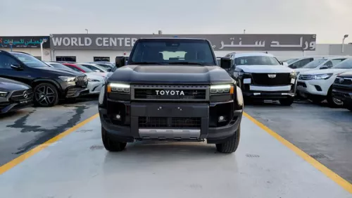 Toyota Prado Adventure Petrol 2025 Model Year Black Color Exterior