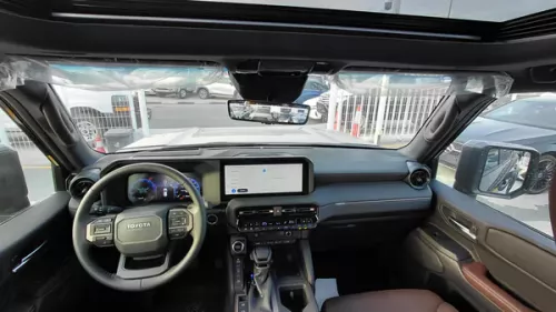 Toyota Prado Adventure Petrol 2025 Model Year Black Color Exterior