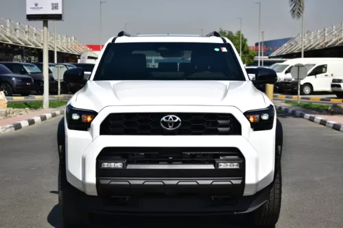 TOYOTA 4RUNNER TRD 2025 MODEL YEAR OFF ROAD PREMIUM 2.4L WHITE COLOR EXTERIOR