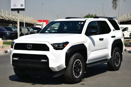 TOYOTA 4RUNNER TRD 2025 MODEL YEAR OFF ROAD PREMIUM 2.4L WHITE COLOR EXTERIOR