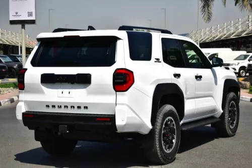 TOYOTA 4RUNNER TRD 2025 MODEL YEAR OFF ROAD PREMIUM 2.4L WHITE COLOR EXTERIOR