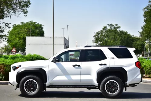 TOYOTA 4RUNNER TRD 2025 MODEL YEAR OFF ROAD PREMIUM 2.4L WHITE COLOR EXTERIOR