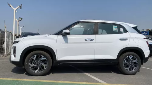New Hyundai Creta Sedan 2025 Model Year White Color Exterior