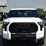 TOYOTA TUNDRA CREWMAX TRD PRO 2025 MODEL YEAR HYBRID WHITE COLOR - Thumbnail 1