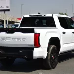 TOYOTA TUNDRA CREWMAX TRD PRO 2025 MODEL YEAR HYBRID WHITE COLOR - Thumbnail 4