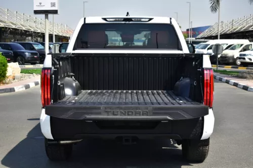 TOYOTA TUNDRA CREWMAX TRD PRO 2025 MODEL YEAR HYBRID WHITE COLOR