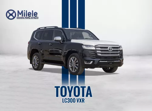  TOYOTA LAND CRUISER 300 VXR 3.5L 2025 MODEL YEAR BLACK COLOR EXTERIOR