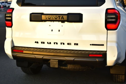 TOYOTA 4RUNNER TRD 2025 MODEL YEAR OFF ROAD PREMIUM HYBRID WHITE COLOR