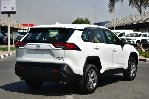TOYOTA RAV4 LE 2025 MODEL YEAR 2.0L PETROL AWD WHITE COLOR EXTERIOR