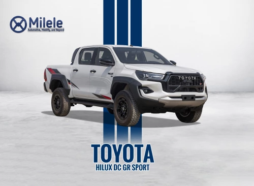  TOYOTA HILUX DC GR SPORT 4.0L 2025 MODEL YEAR WHITE COLOR