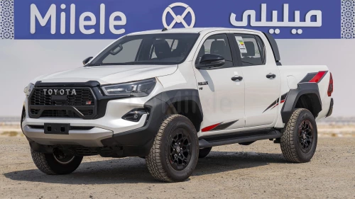  TOYOTA HILUX DC GR SPORT 4.0L 2025 MODEL YEAR WHITE COLOR