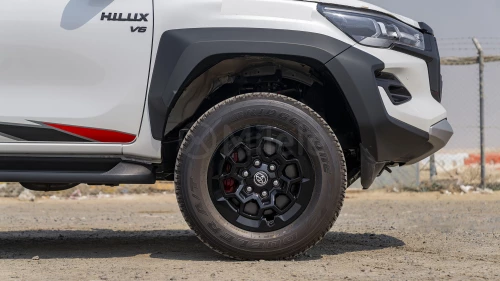  TOYOTA HILUX DC GR SPORT 4.0L 2025 MODEL YEAR WHITE COLOR