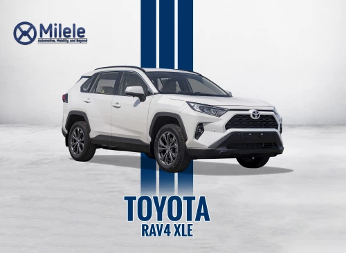 TOYOTA RAV4 XLE 2.0L 2025 MODEL YEAR WHITE COLOR EXTERIOR