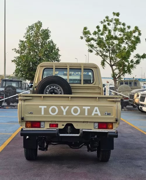 Toyota Land Cuiser LC79 Pick up 4.0L Petrol 2023 Model Year Beige Color Exterior