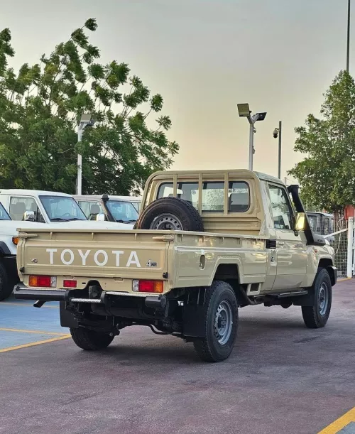 Toyota Land Cuiser LC79 Pick up 4.0L Petrol 2023 Model Year Beige Color Exterior