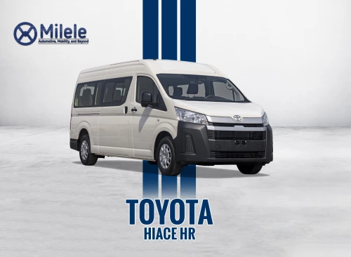 TOYOTA HIACE HR HIGH ROOF 3.5L 2026 MODEL YEAR WHITE COLOR