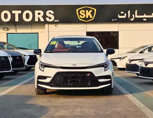 Toyota Corolla Levin GR Sport 1.8L Hybrid 2025 Model Year White Color Exterior