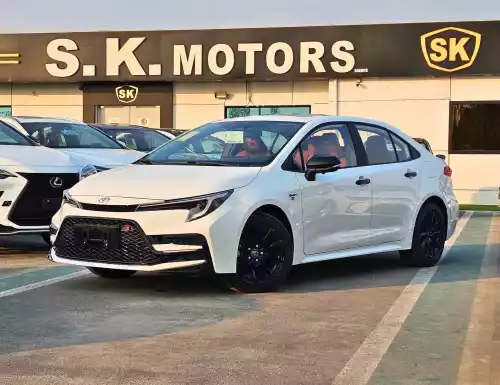 Toyota Corolla Levin GR Sport 1.8L Hybrid 2025 Model Year White Color Exterior