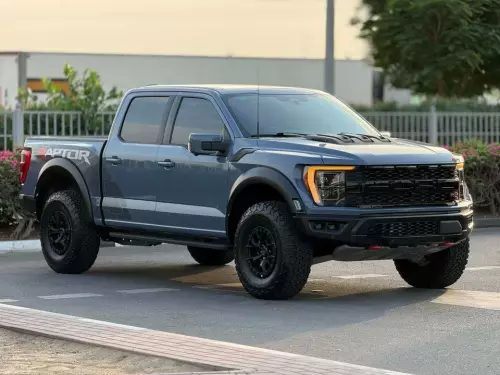 Ford F-150 Raptor 5.2L supercharged 2023 Model Year Blue Color Exterior