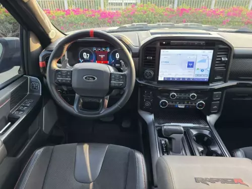 Ford F-150 Raptor 5.2L supercharged 2023 Model Year Blue Color Exterior