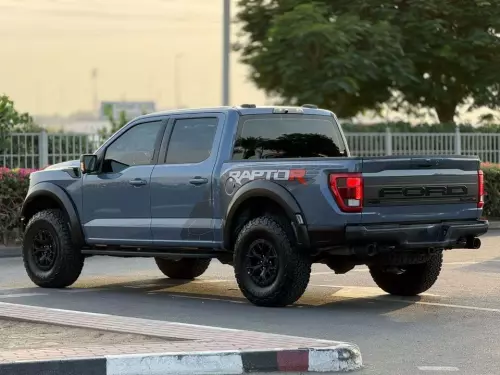 Ford F-150 Raptor 5.2L supercharged 2023 Model Year Blue Color Exterior