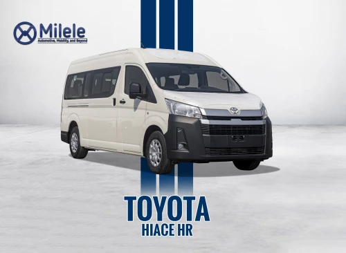 TOYOTA HIACE HR HIGH ROOF 2.8L 2026 MODEL YEAR WHITE COLOR EXTERIOR