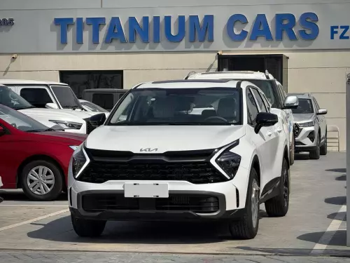 Kia Sportage 2.0L HEV 2025 Model Year White Color Exterior