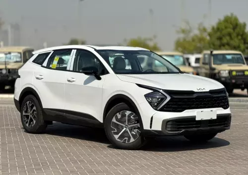 Kia Sportage 2.0L HEV 2025 Model Year White Color Exterior