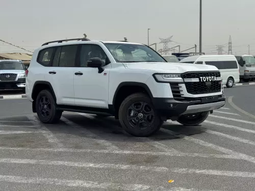TOYOTA LAND CRUISER GR SPORT 3.3L 2025 MODEL YEAR WHITE COLOR EXTRIOR