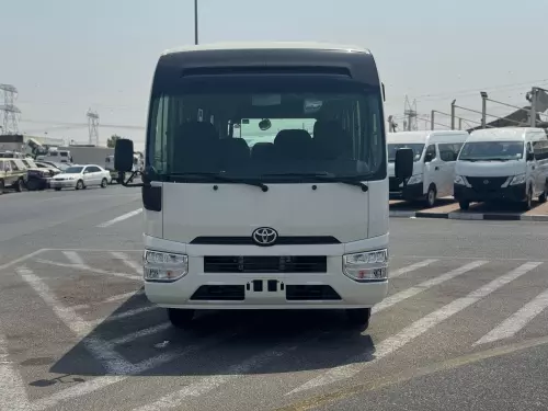TOYOTA COASTER 2.8L 2025 MODEL YEAR GCC SPECS WHITE COLOR 
