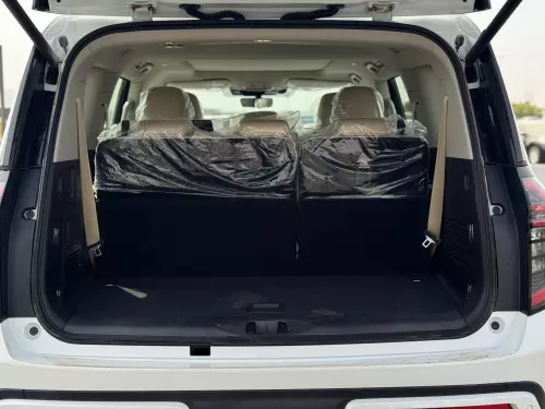 NISSAN PATROL LE T2 GCC SPECS 2025 MODEL YEAR WHITE COLOR EXTERIOR
