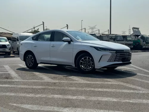 BYD Destroyer 05 2025 Model Year 1.5L HEV White Color Exterior