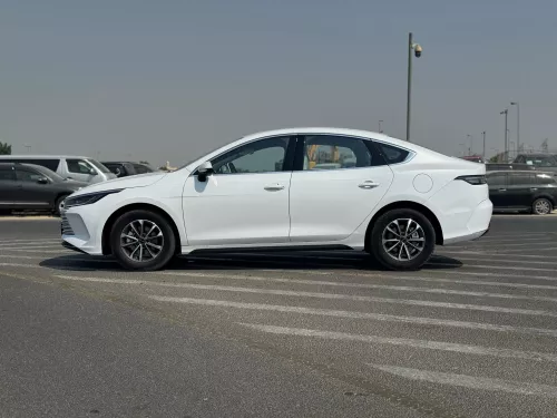 BYD Destroyer 05 2025 Model Year 1.5L HEV White Color Exterior