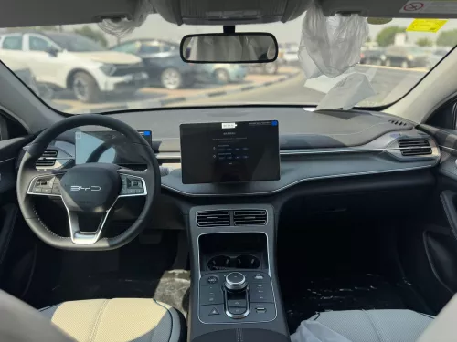 BYD Destroyer 05 2025 Model Year 1.5L HEV White Color Exterior