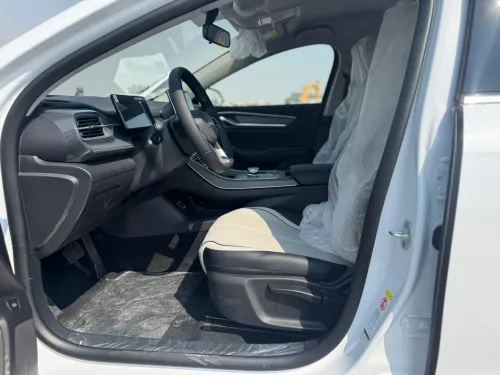 BYD Destroyer 05 2025 Model Year 1.5L HEV White Color Exterior