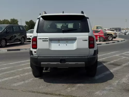 TOYOTA PRADO 2024 MODEL YEAR GCC SPECS 2.8L TURBO WHITE COLOR EXTERIOR
