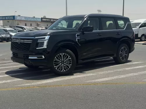 NISSAN PATROL TITANIUM GCC SPECS 3.5L 2025 MODEL YEAR BLACK COLOR