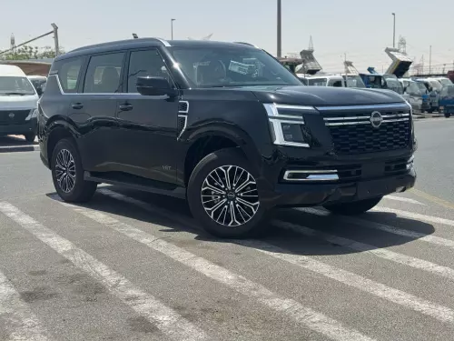 NISSAN PATROL TITANIUM GCC SPECS 3.5L 2025 MODEL YEAR BLACK COLOR